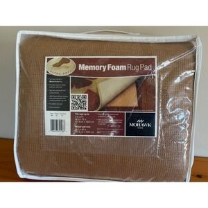 Mohawk Home Non-Slip Memory Foam Rug Pad  4x6 Rugs Tan RN99717